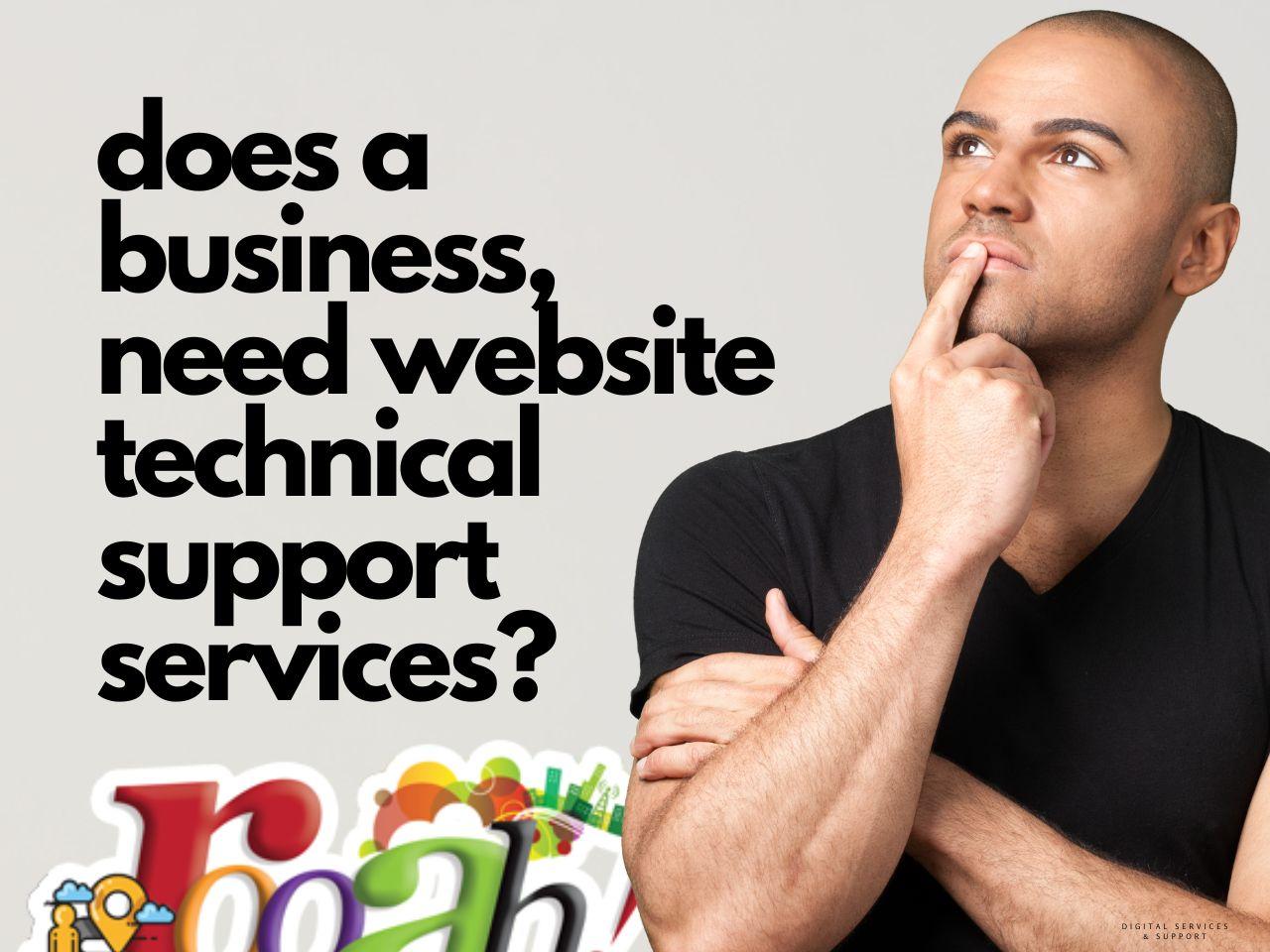 website technical support and customer service